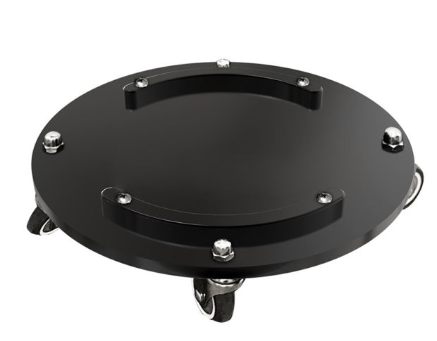 Foshio Keg Base With Rotatable Wheel - Подставка на колесах под баллон-распылитель