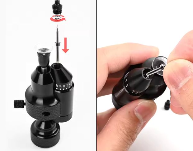 Foshio Metal Radar Hole PDC Cutter With Extra 10 Blades - Инструмент для вырезания парктроников