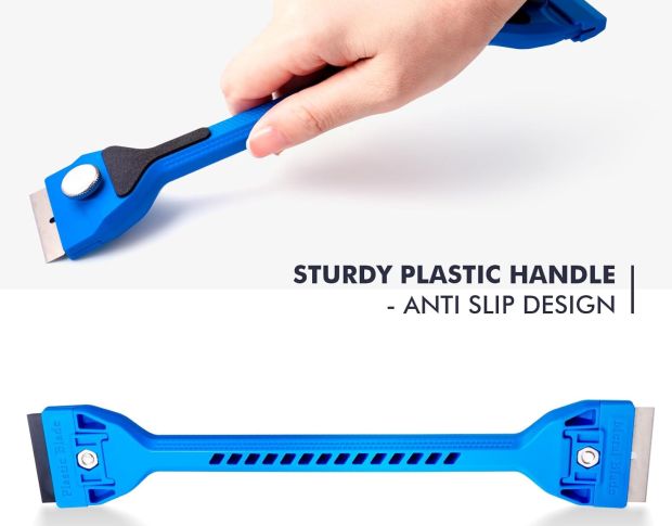 Foshio Double-sided Cleaning Scraper - Cкребок для очистки двухсторонний 15 x 7 cm