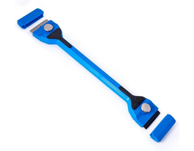 Foshio Double-sided Cleaning Scraper - Cкребок для очистки двухсторонний 15 x 7 cm