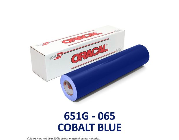 Oracal 641 065 Gloss Cobalt Blue 1.26 m