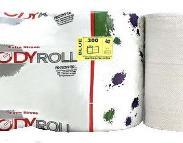 Серветки безворсові Prody Roll 3-х шарові 300 m