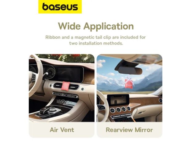 Baseus Margaret Car Air Freshener - Ароматизатор с запахом Neon Garden