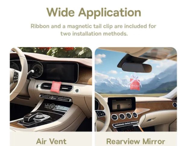Baseus Margaret Car Air Freshener - Ароматизатор с запахом Neon Garden
