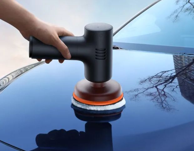 Baseus NeoPower Wireless Mini Car Waxer Lite 30 Вт - Аккумуляторная полировальная машинка