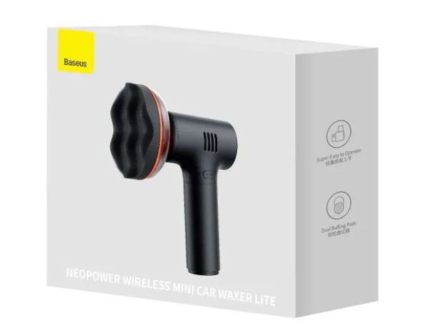 Baseus NeoPower Wireless Mini Car Waxer Lite 30 Вт - Аккумуляторная полировальная машинка