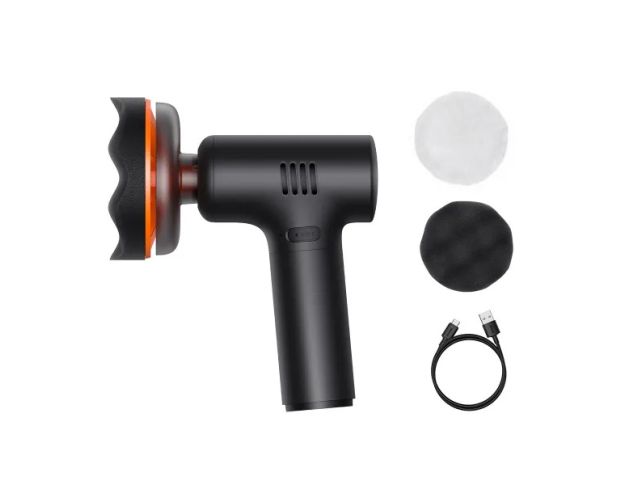Baseus NeoPower Wireless Mini Car Waxer Lite 30 Вт - Аккумуляторная полировальная машинка