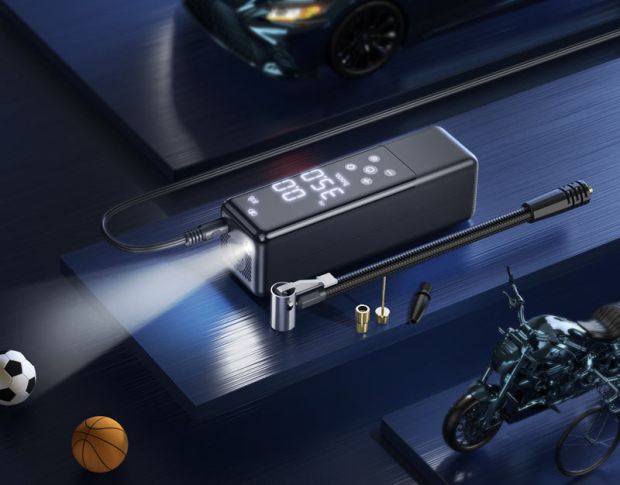 HOCO ZP5 May Smart Air Pump - Автомобільний бездротовий насос