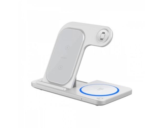 WiWU Wi-W020 Foldable Magnetic Station Wireless Charger 3in1 - Беспроводное зарядное устройство