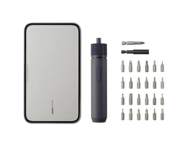 Xiaomi HOTO Straight Handle Electric Screwdriver Set 25 in 1 Box - Електровикрутка