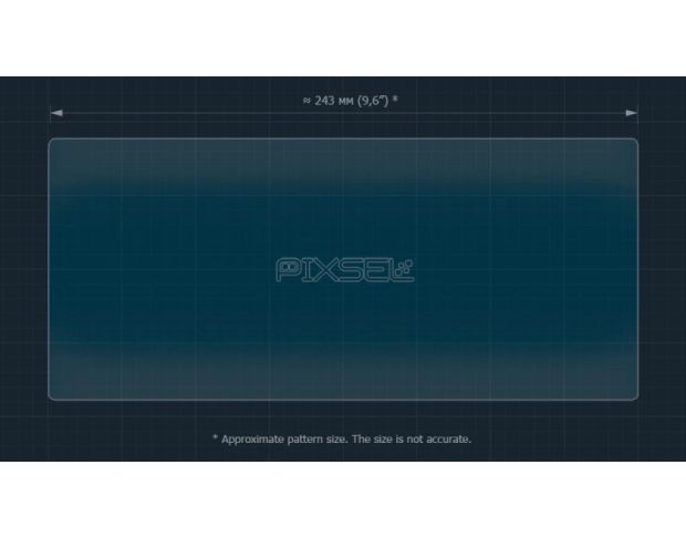 Захисне скло Pixsel на панель приладів RUICHI EC75 10.5“ 2023 - (гібридне мат)