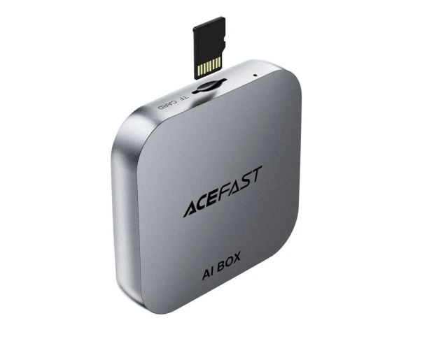 ACEFAST QC2 Wireless Adapter for Car Grey - Автомобільний бездротовий адаптер