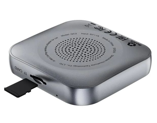 ACEFAST QC2 Wireless Adapter for Car Grey - Автомобільний бездротовий адаптер