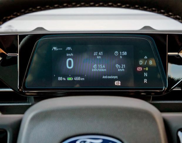 Захисне скло Pixsel на панель приладів FORD CAPRI 8.7“ 2024 - (гібридне мат)