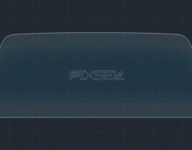 Захисне скло Pixsel на панель приладів FORD CAPRI 8.7“ 2024 - (гібридне мат)