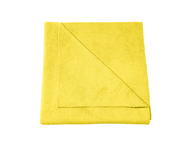 CDL Micro Standart Yellow - Мікрофібра без оверлока жовта 40 х 40 cm
