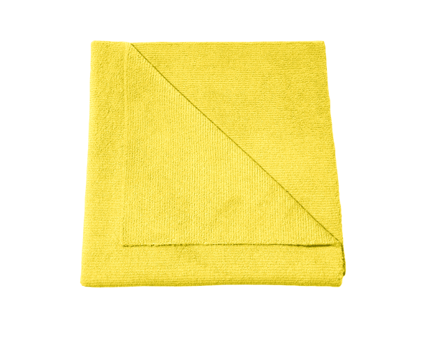 CDL Micro Standart Yellow - Мікрофібра без оверлока жовта 40 х 40 cm