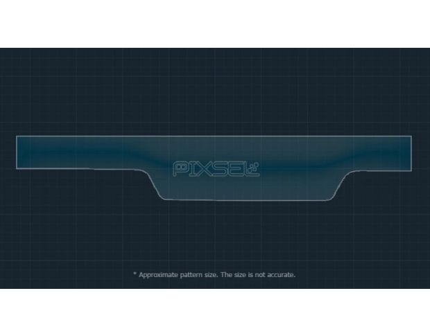 Захисне скло Pixsel на панель приладів JAECOO J5 23“ 2025 - (гібридне мат)