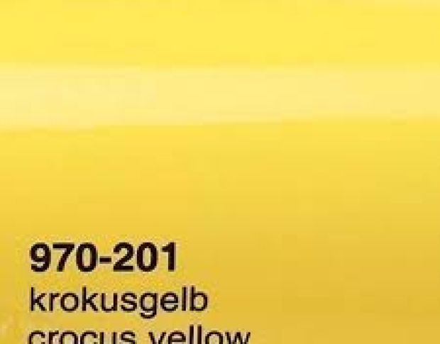 Oracal 970 Crocus Yellow Gloss 201 1.524 m