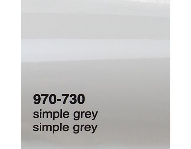 Oracal 970 Simple Grey Gloss 730 1.524 m
