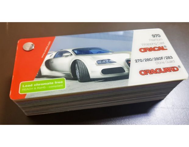 Каталог автомобільних плівок Oracal 970 RA