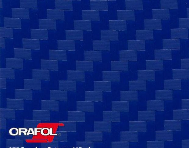 Oracal 975 3D Middle Blue Carbon 1.524 m