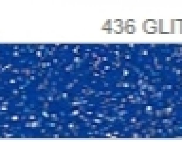 Poli-Flex Glitter Blue 436