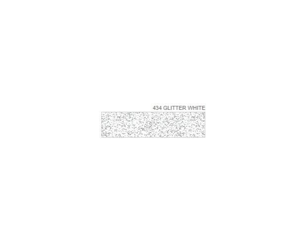 Poli-Flex Glitter White 434