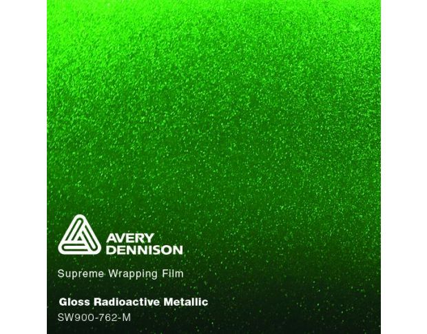 Avery Gloss Metallic Radioactive Green BP1220001 1.524 m