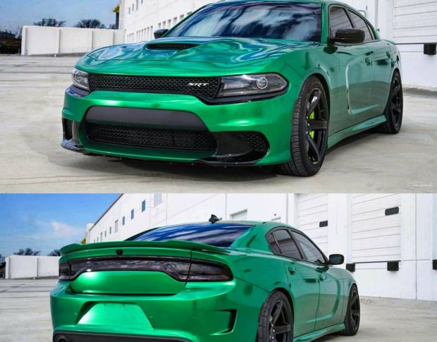 Avery Gloss Metallic Radioactive Green BP1220001 1.524 m