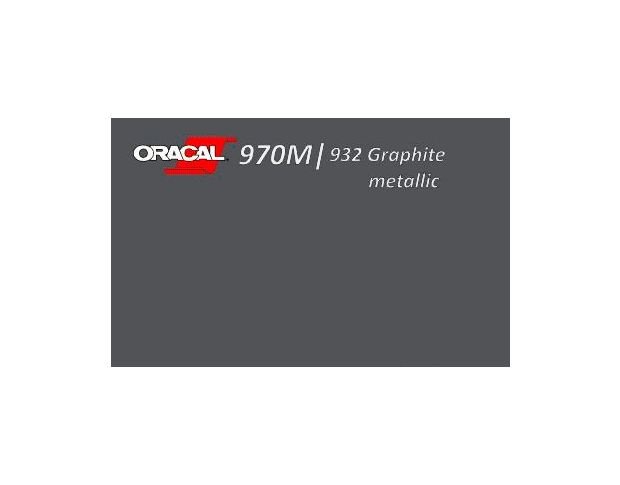Oracal 970 Graphite Metallic Gloss 932 1.524 m