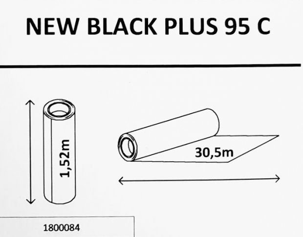 Solar Screen IR Carbon Black Plus 95 C 1.524 m