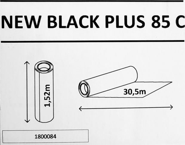 Solar Screen IR Carbon Black Plus 85 C 1.524 m