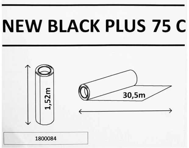 Solar Screen IR Carbon Black Plus 75 C 1.524 m