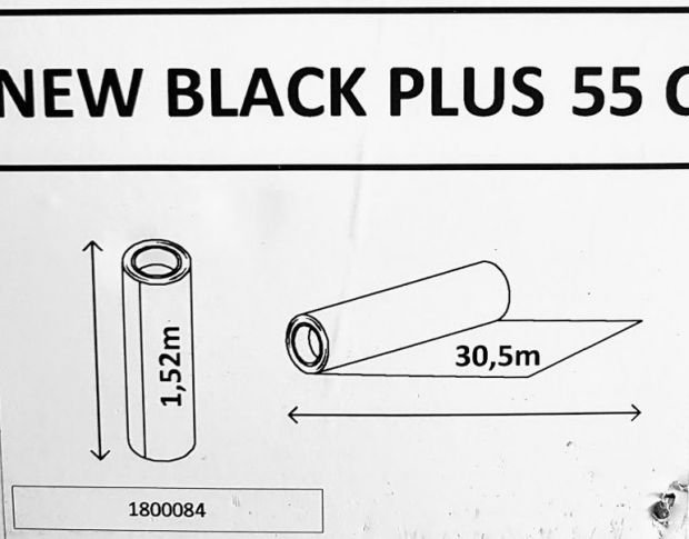 Solar Screen IR Carbon Black Plus 55 C 1.524 m
