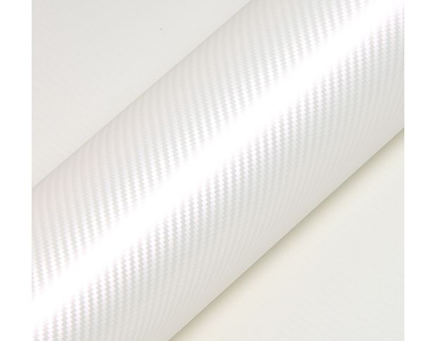 Hexis HX30CABPER Skintac Carbon Pearl White Gloss 1.524 m