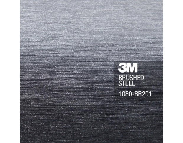 3М BR201 Brushed Steel 1.524 m