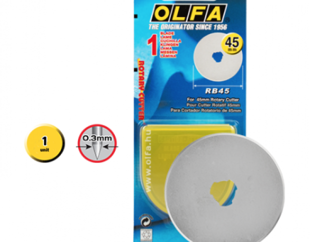 Роликове лезо OLFA RB45-1 (1 шт.) 45 mm