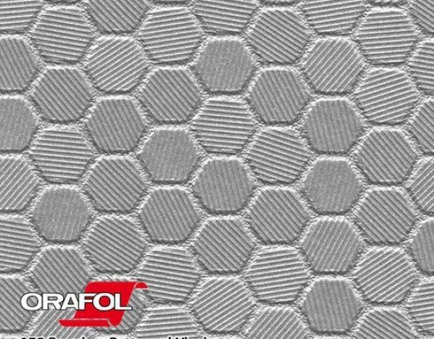 Oracal 975 Honeycomb Silver Gray 1.524 m