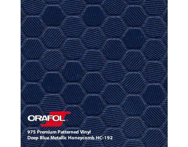 Oracal 975 Honeycomb Deep Blue Metallic 1.524 m