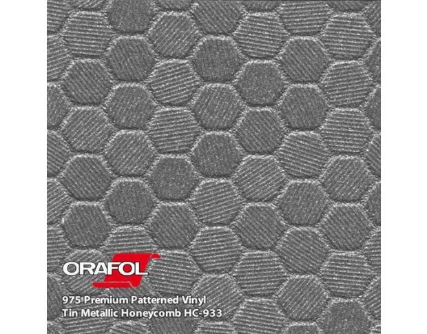 Oracal 975 Honeycomb Tin Metallic 1.524 m