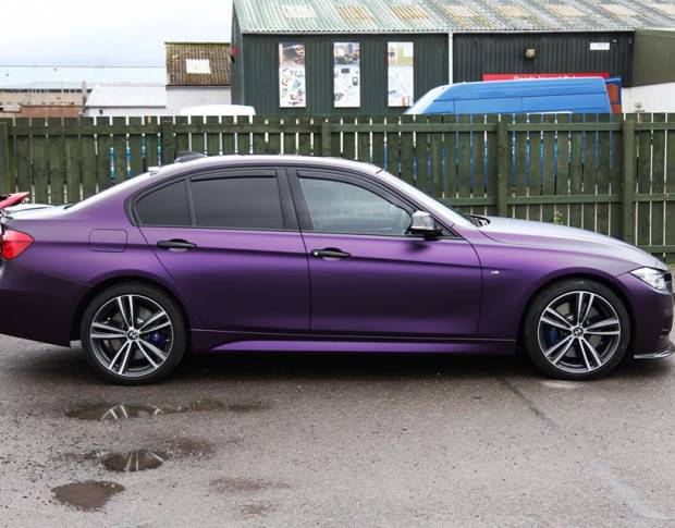 KPMF 75565 Matt Purple Black Iridescent 1.524 m