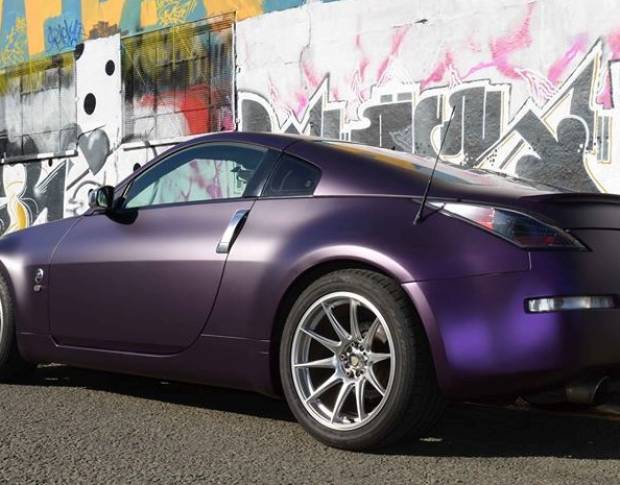 KPMF 75565 Matt Purple Black Iridescent 1.524 m