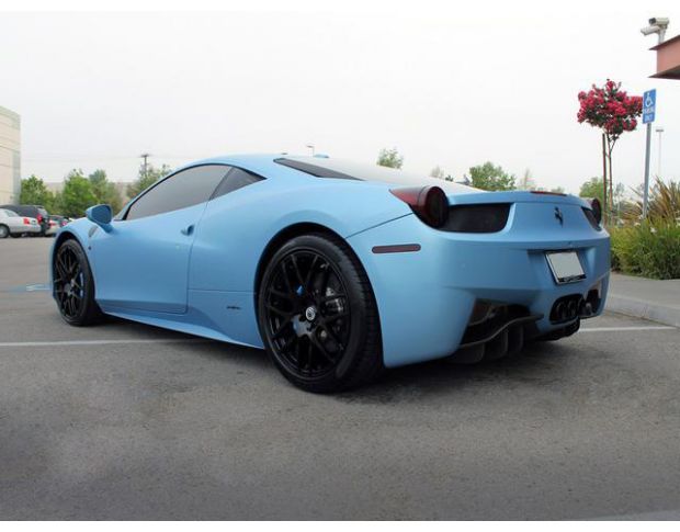 Avery Dennison Metallic Frosty Blue AS9070001 Matte 1.524 m