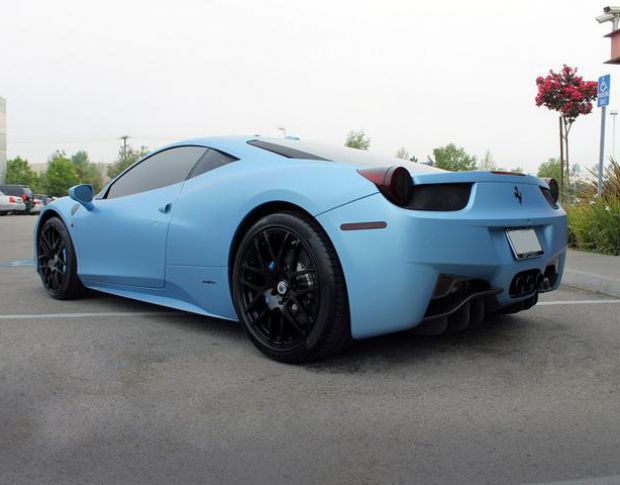 Avery Dennison Metallic Frosty Blue AS9070001 Matte 1.524 m