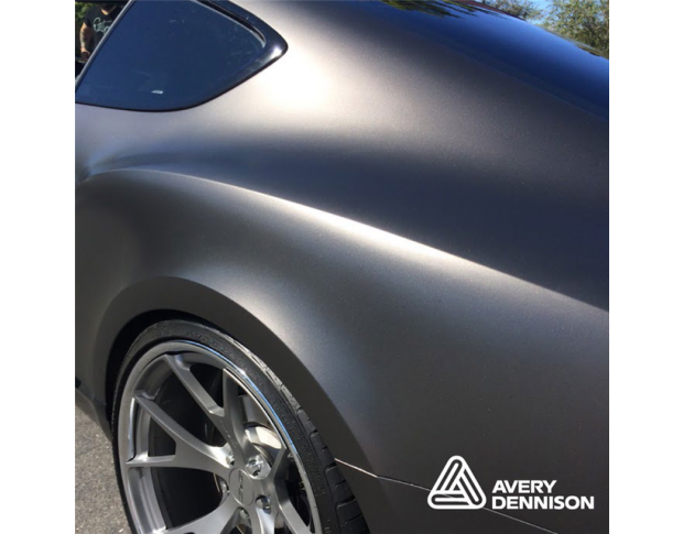 Avery Dennison Metallic Grey Blue BJ0940001 Satin 1.524 m
