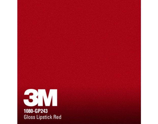 3M 1080 GP 243 Gloss Lipstick Red 1.524 m