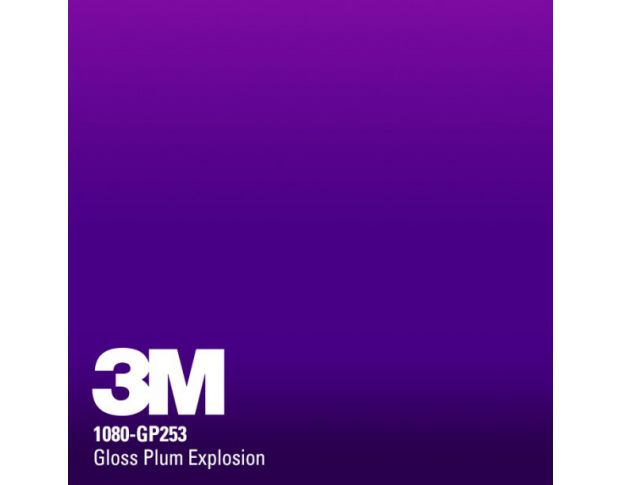 3M 1080 GP 258 Gloss Plum Explosion 1.524 m