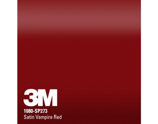 3M 1080 SP 273 Satin Vampire Red 1.524 m