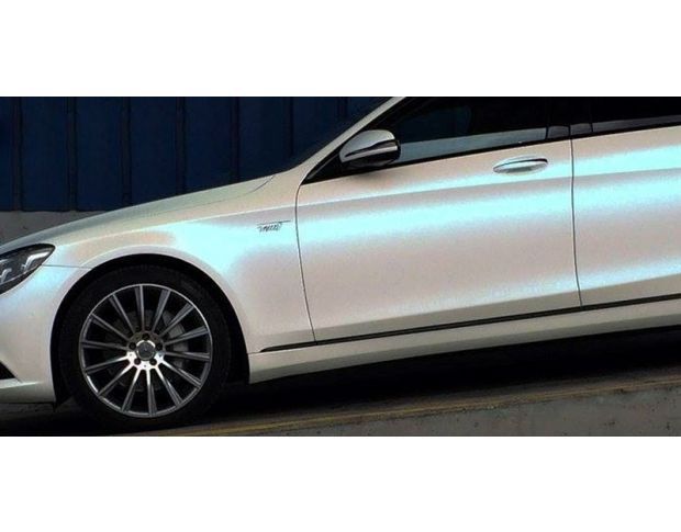 KPMF 75584 Blue White Pearlescent Matt 1.524 m